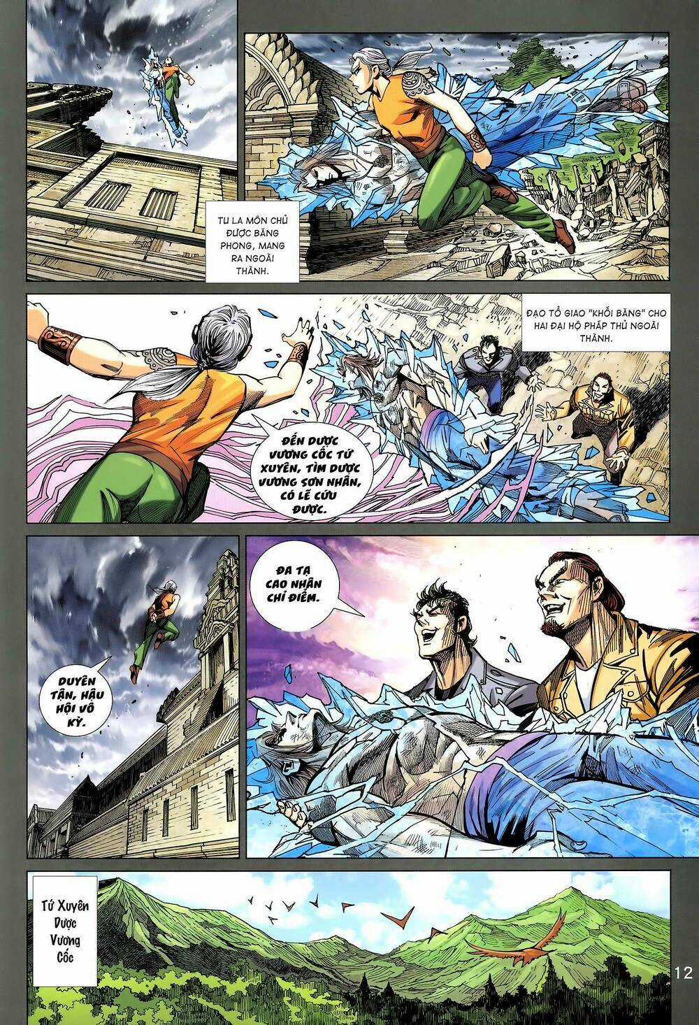 Long Hổ 5 Thế 3 Thế Cừu Chapter 15 trang 11