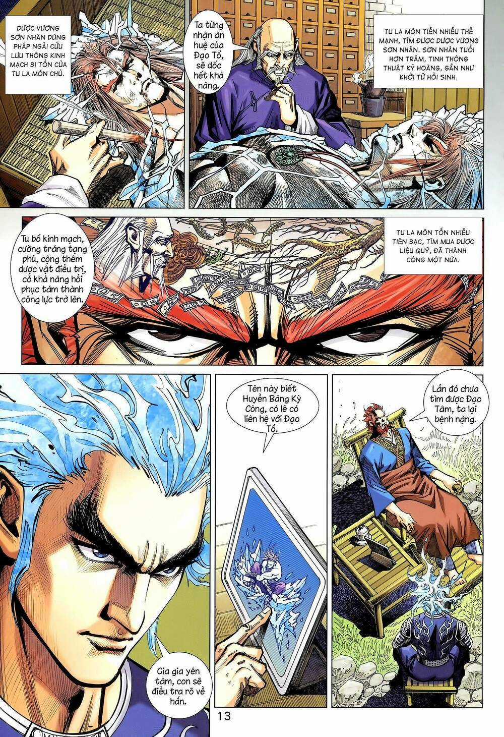 Long Hổ 5 Thế 3 Thế Cừu Chapter 15 trang 12