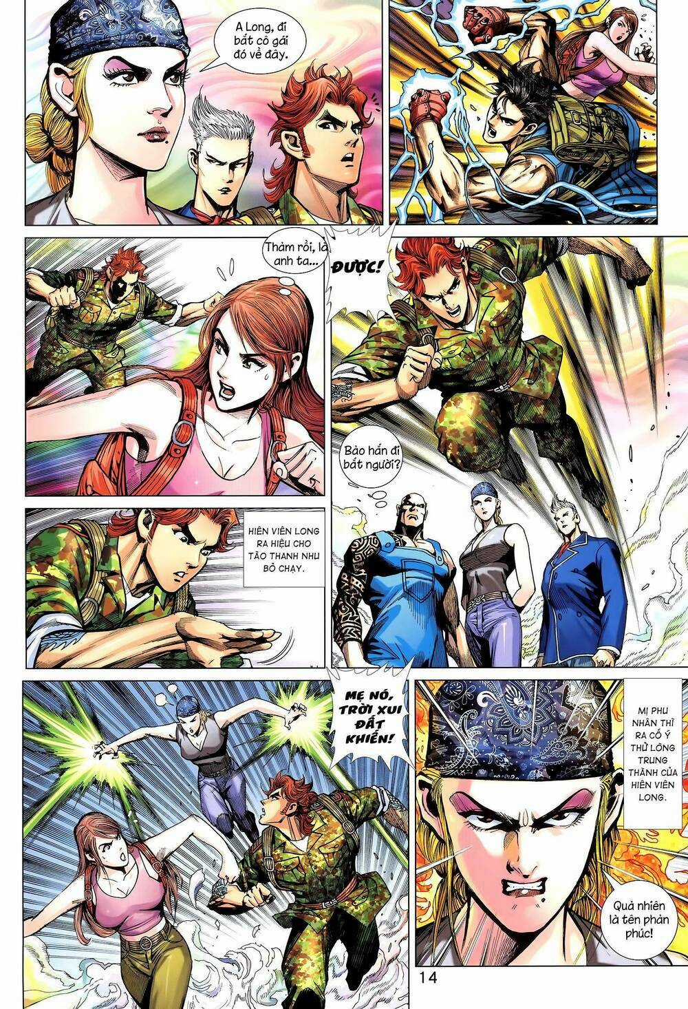 Long Hổ 5 Thế 3 Thế Cừu Chapter 15 trang 13