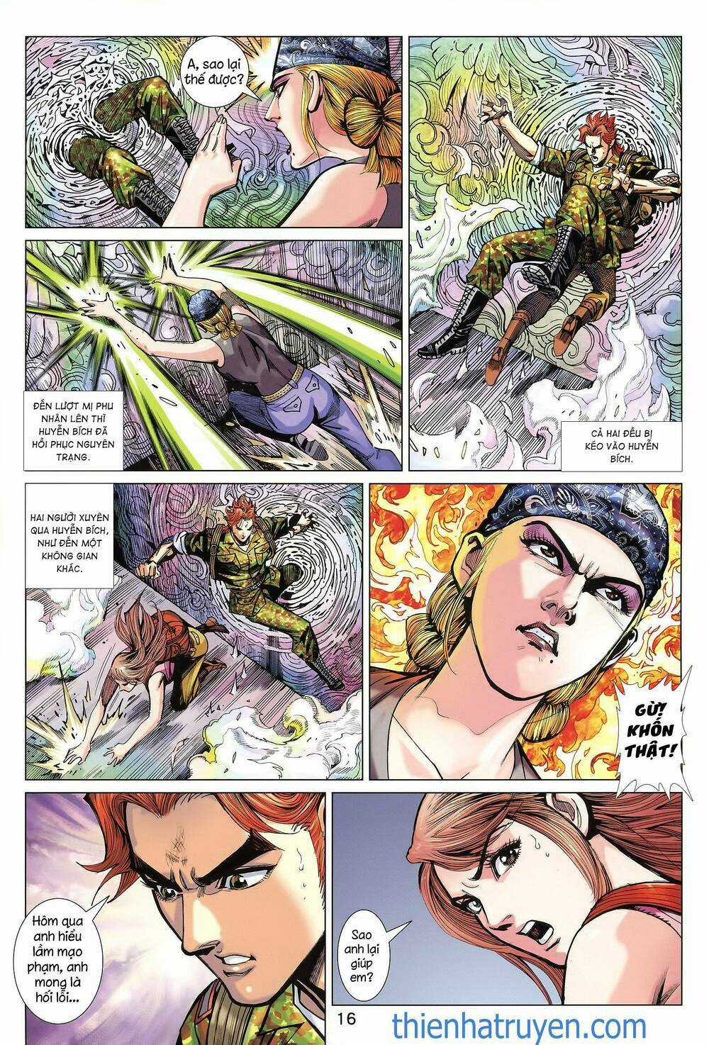 Long Hổ 5 Thế 3 Thế Cừu Chapter 15 trang 15