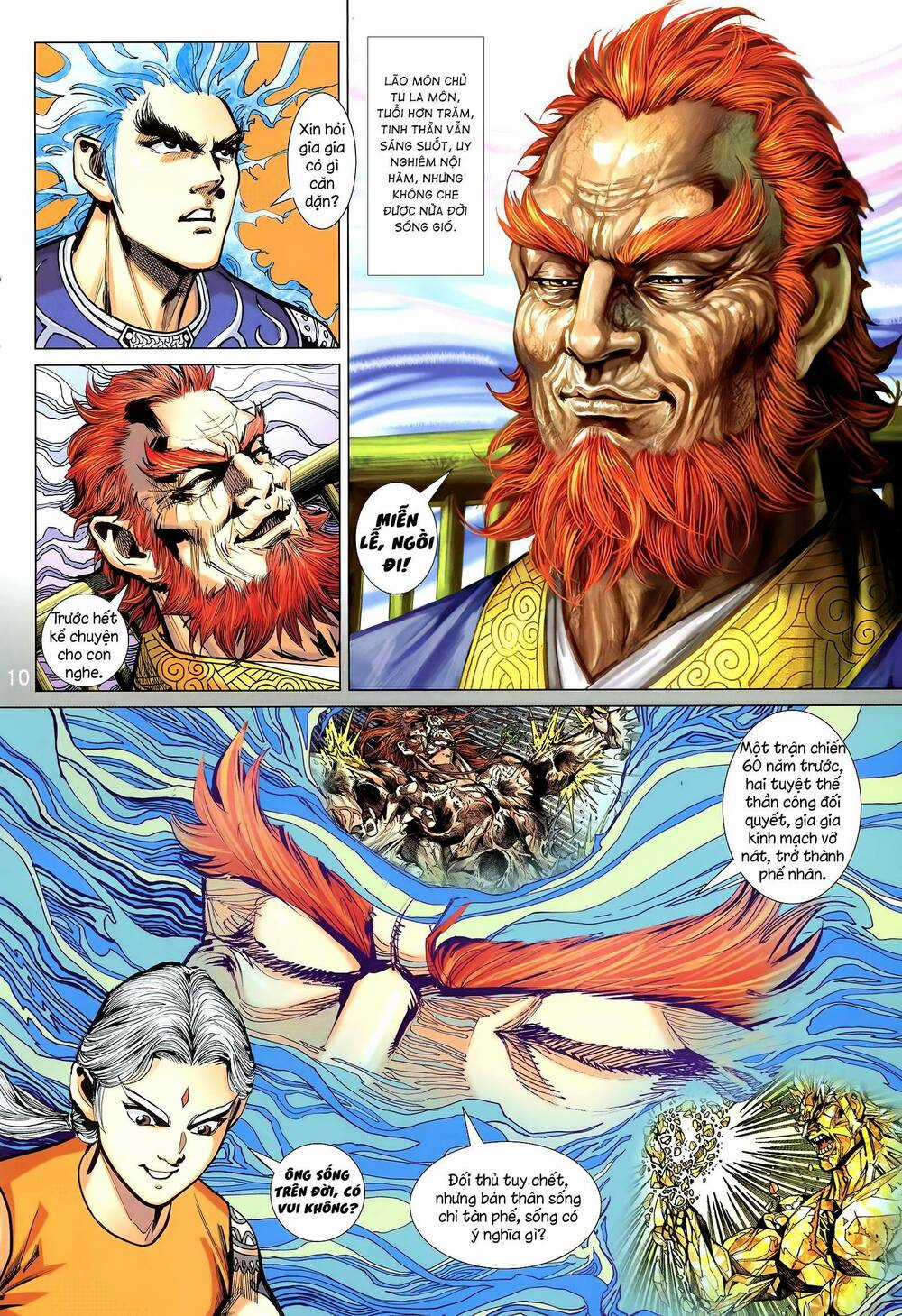 Long Hổ 5 Thế 3 Thế Cừu Chapter 15 trang 9