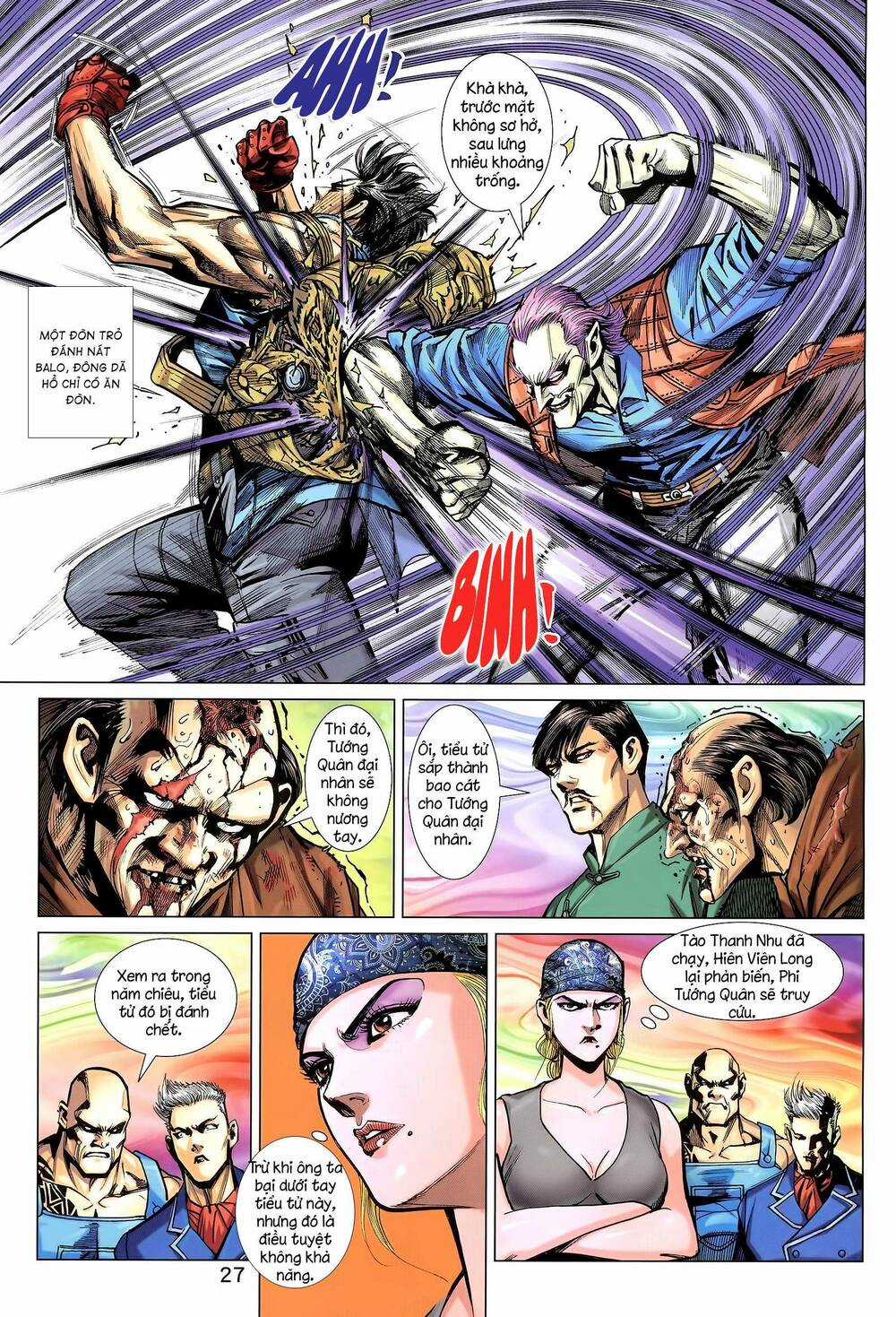 Long Hổ 5 Thế 3 Thế Cừu Chapter 16 trang 10