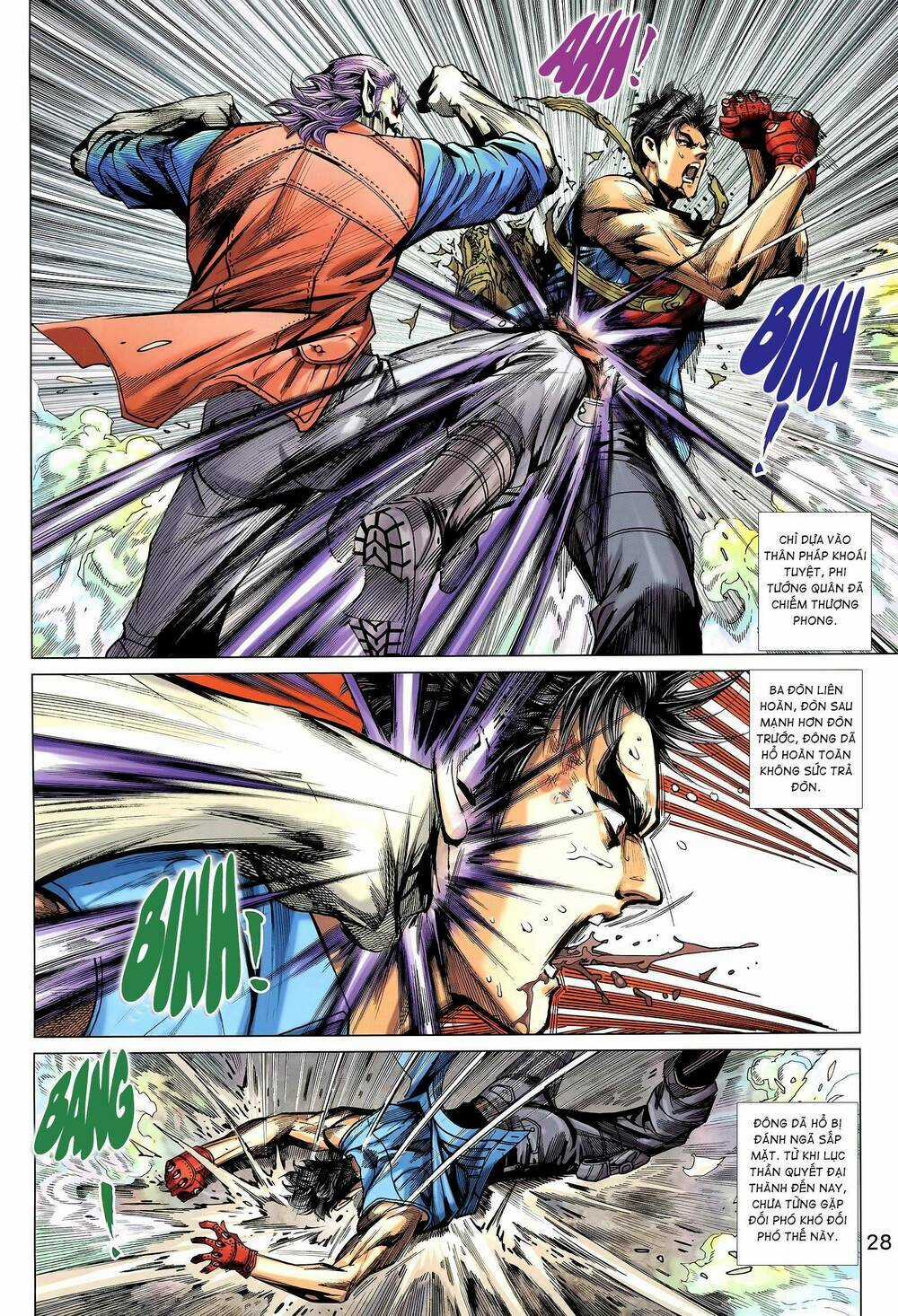 Long Hổ 5 Thế 3 Thế Cừu Chapter 16 trang 11