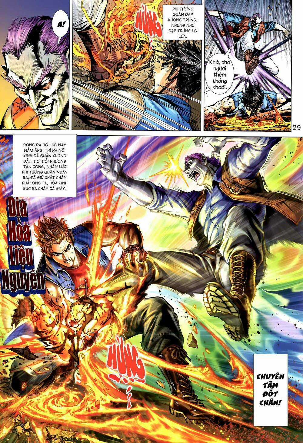 Long Hổ 5 Thế 3 Thế Cừu Chapter 16 trang 12