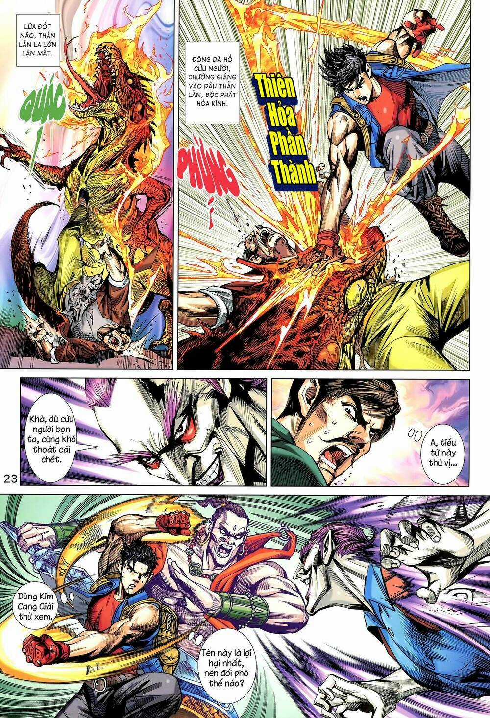 Long Hổ 5 Thế 3 Thế Cừu Chapter 16 trang 6