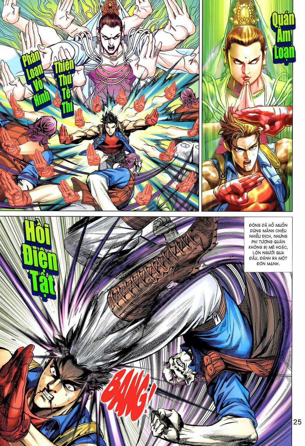 Long Hổ 5 Thế 3 Thế Cừu Chapter 16 trang 8