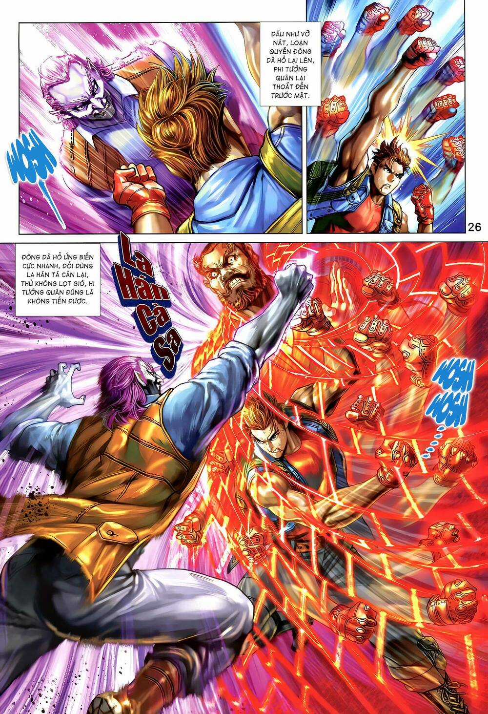 Long Hổ 5 Thế 3 Thế Cừu Chapter 16 trang 9