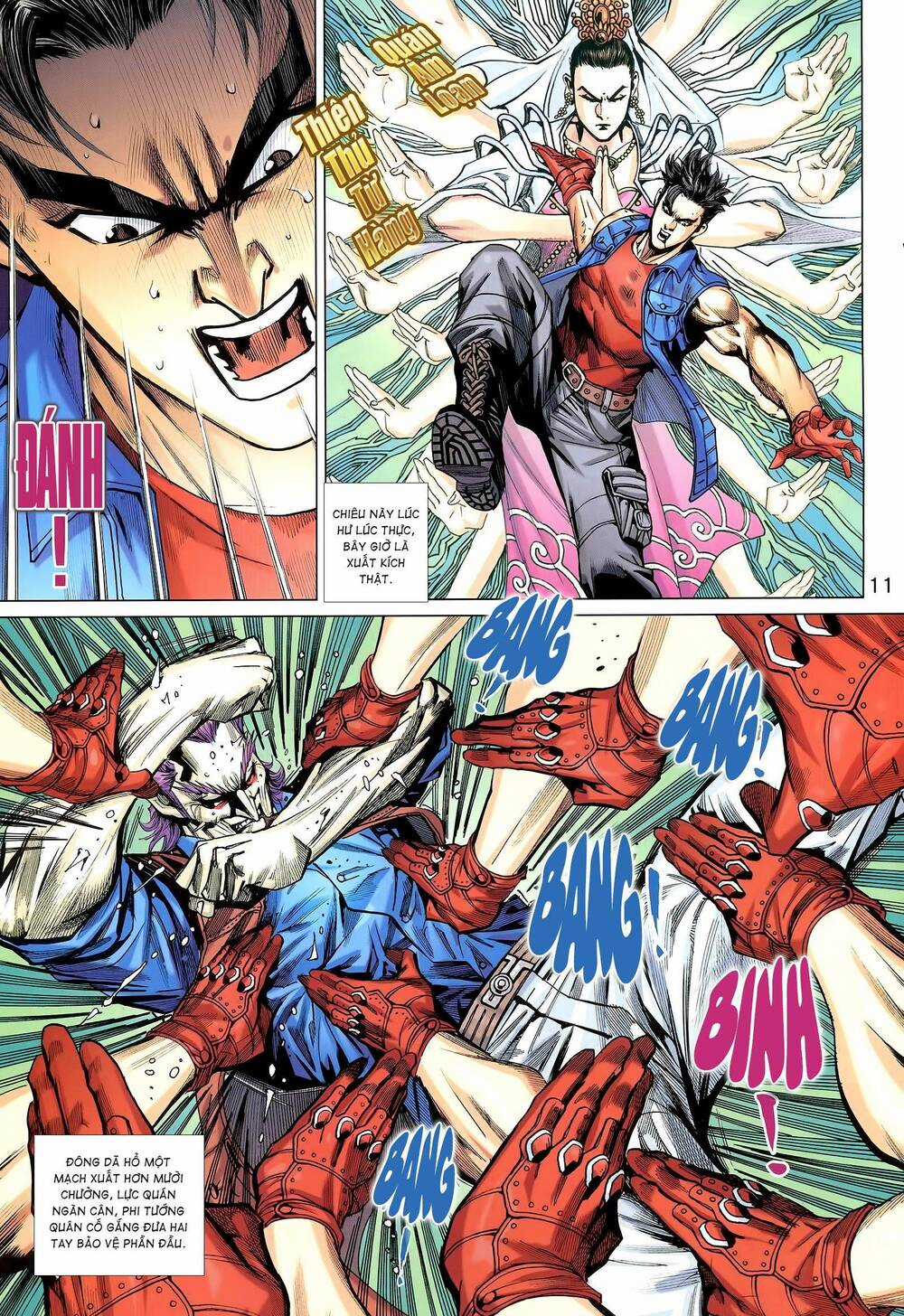 Long Hổ 5 Thế 3 Thế Cừu Chapter 17 trang 10