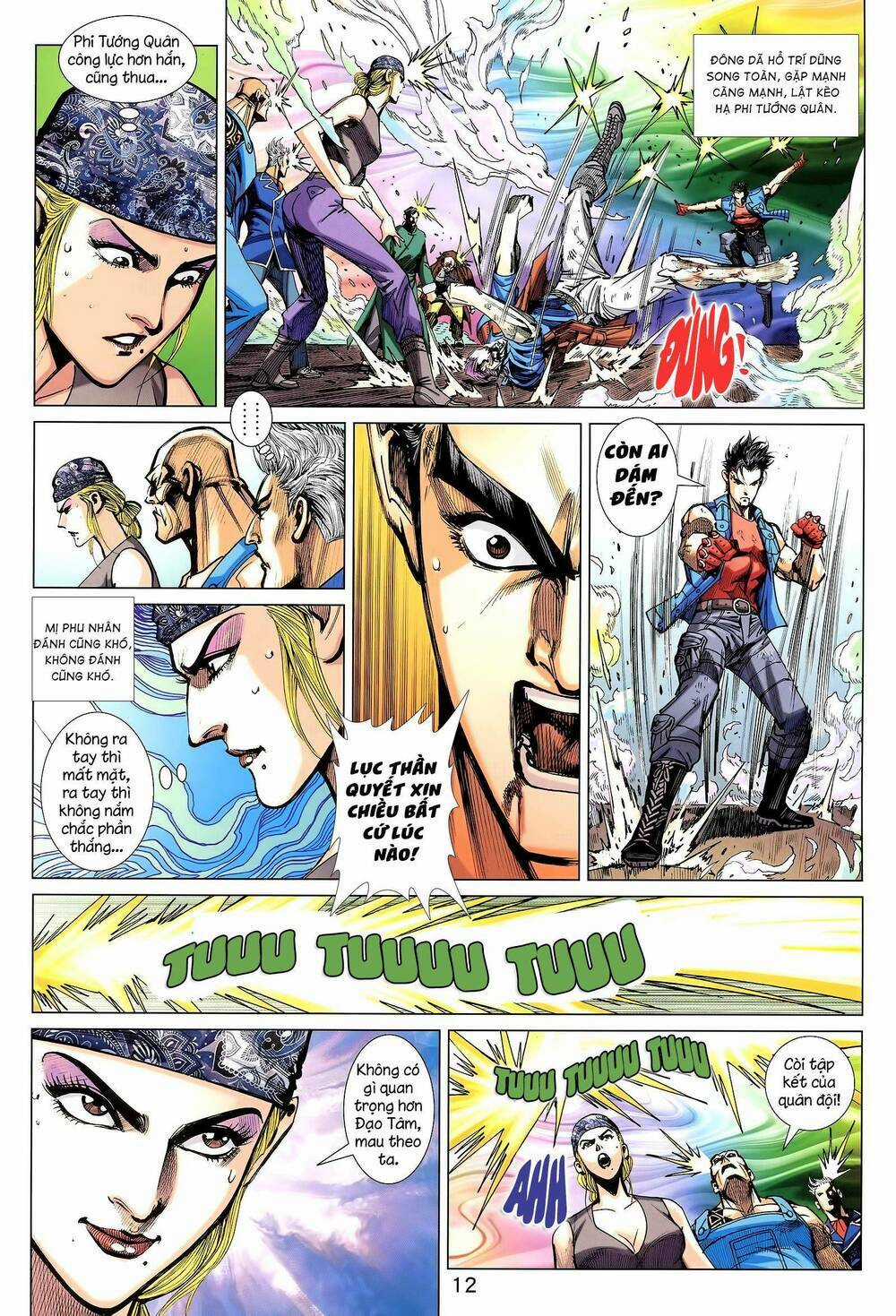 Long Hổ 5 Thế 3 Thế Cừu Chapter 17 trang 11