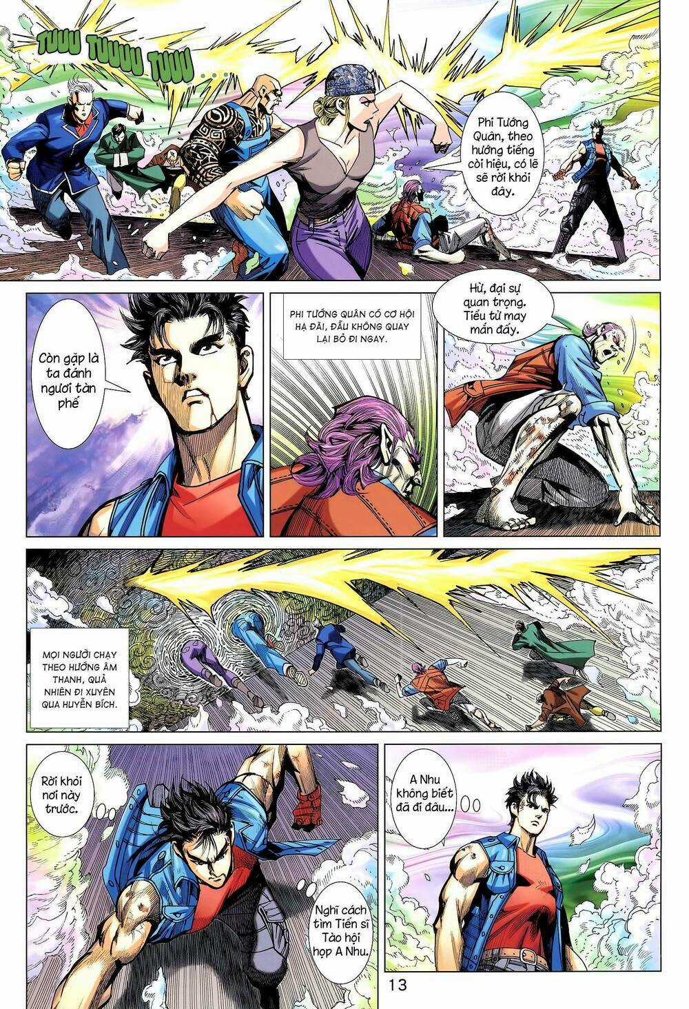 Long Hổ 5 Thế 3 Thế Cừu Chapter 17 trang 12