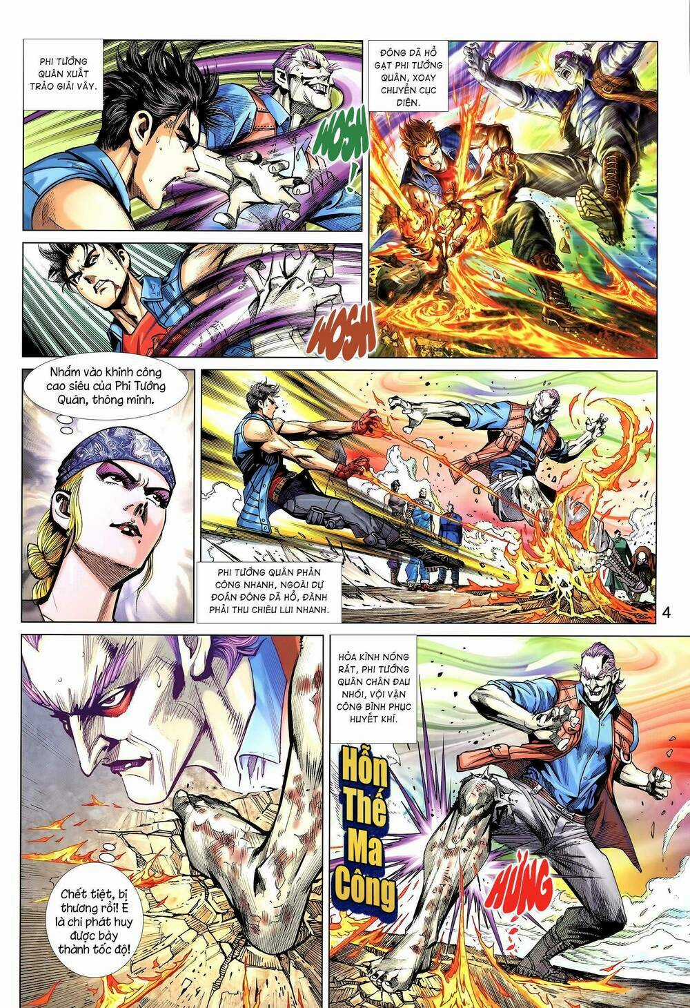 Long Hổ 5 Thế 3 Thế Cừu Chapter 17 trang 3