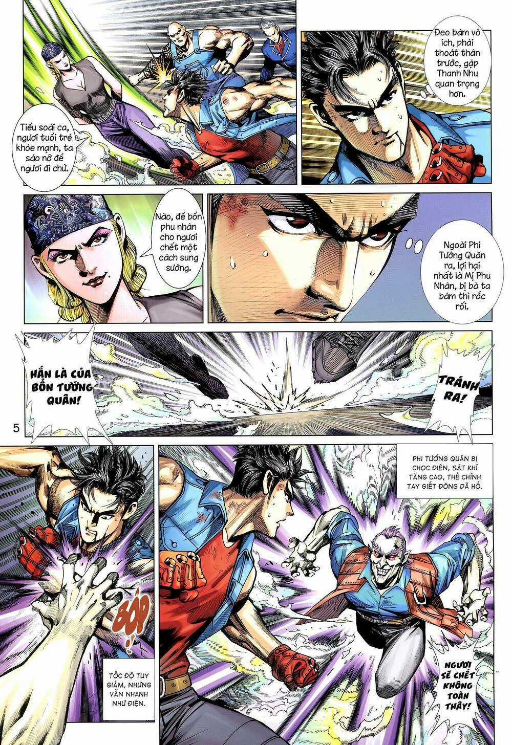 Long Hổ 5 Thế 3 Thế Cừu Chapter 17 trang 4