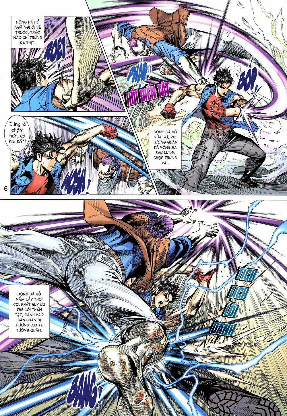 Long Hổ 5 Thế 3 Thế Cừu Chapter 17 trang 5