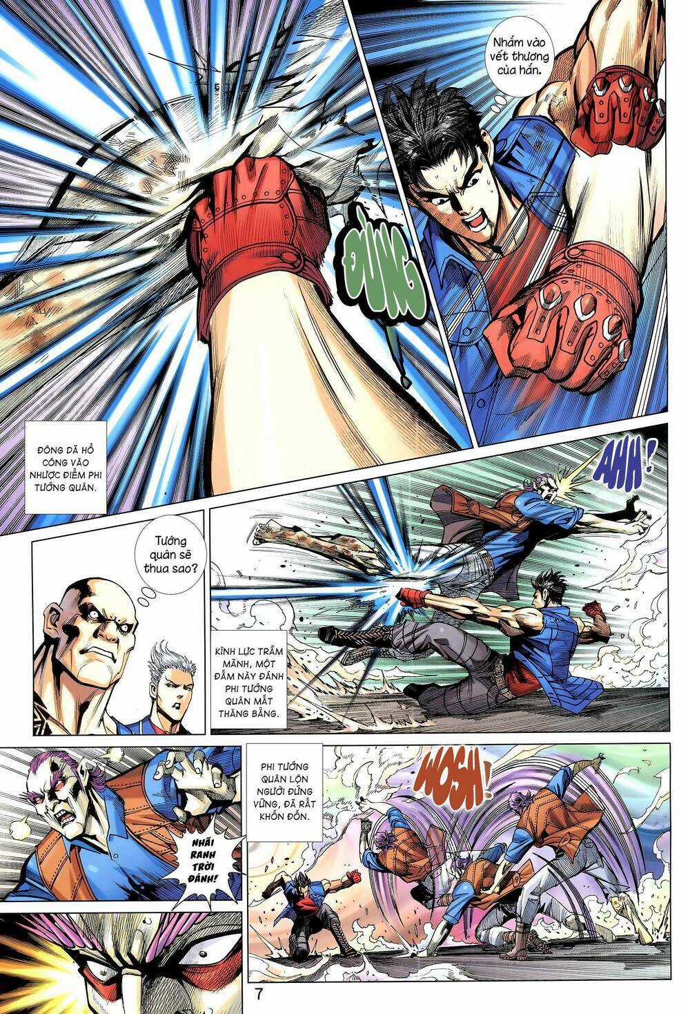 Long Hổ 5 Thế 3 Thế Cừu Chapter 17 trang 6