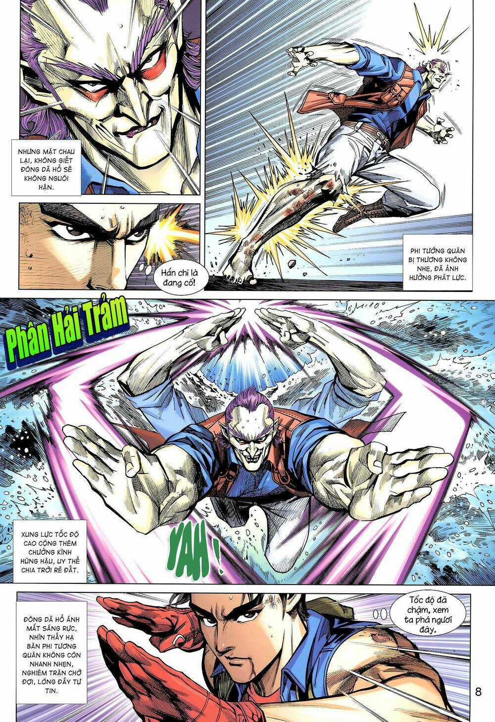 Long Hổ 5 Thế 3 Thế Cừu Chapter 17 trang 7