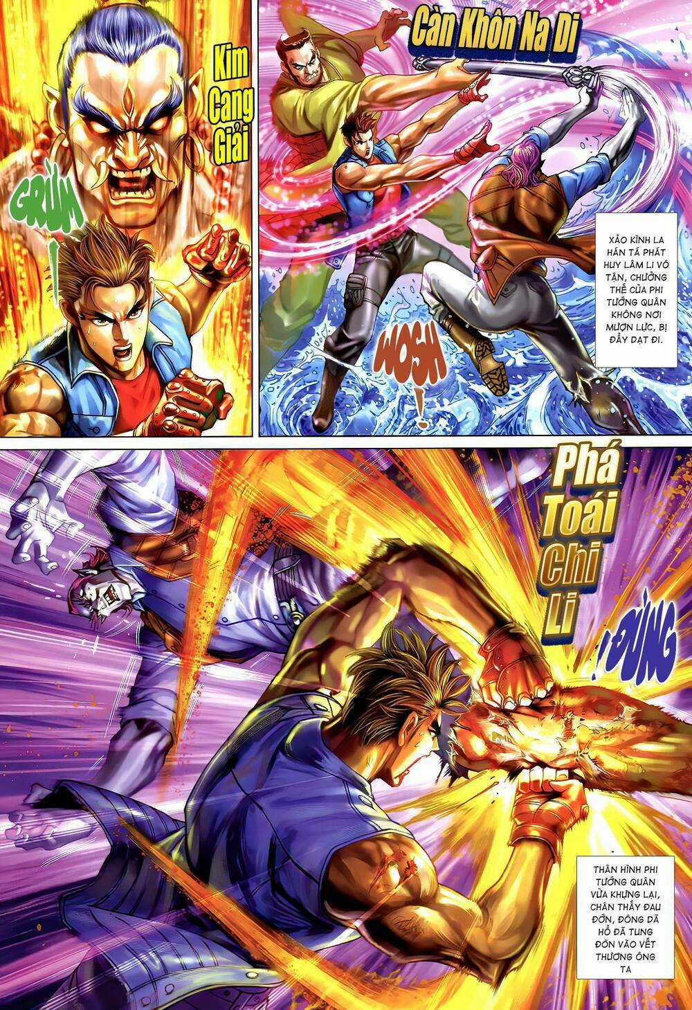 Long Hổ 5 Thế 3 Thế Cừu Chapter 17 trang 8