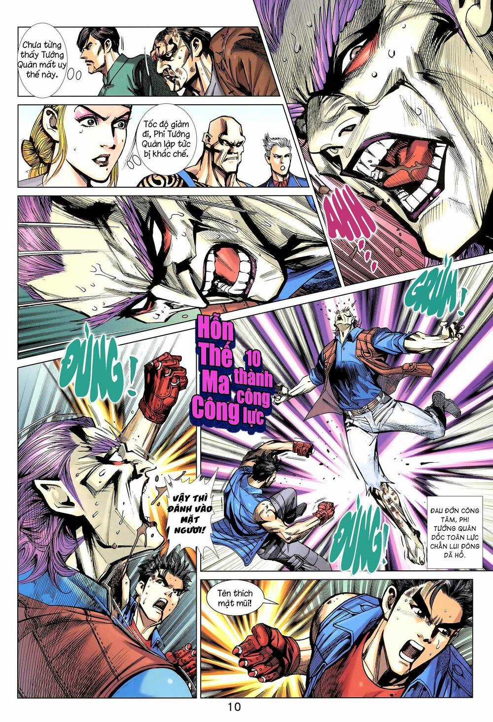 Long Hổ 5 Thế 3 Thế Cừu Chapter 17 trang 9