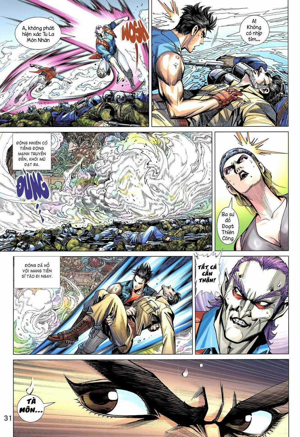 Long Hổ 5 Thế 3 Thế Cừu Chapter 18 trang 14