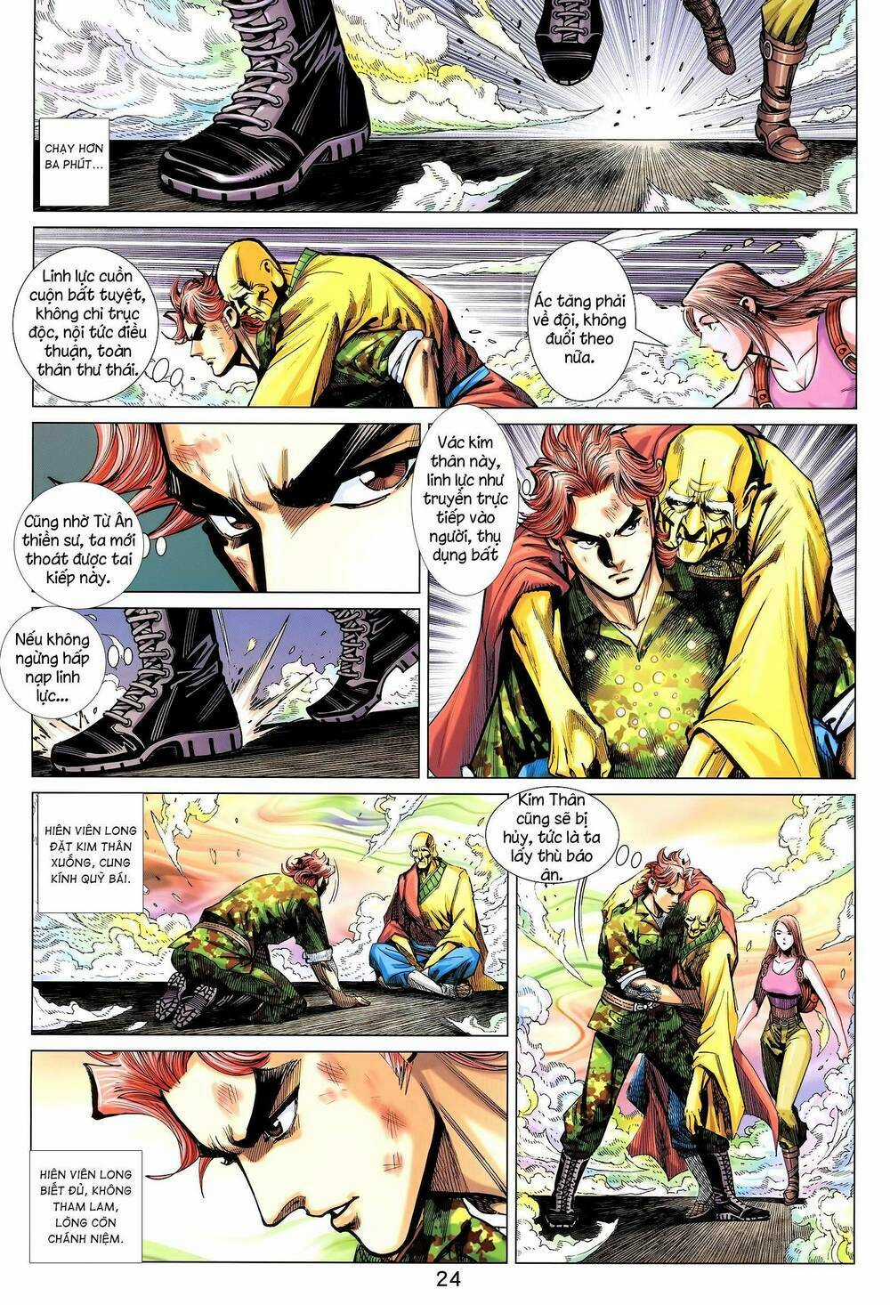 Long Hổ 5 Thế 3 Thế Cừu Chapter 18 trang 7