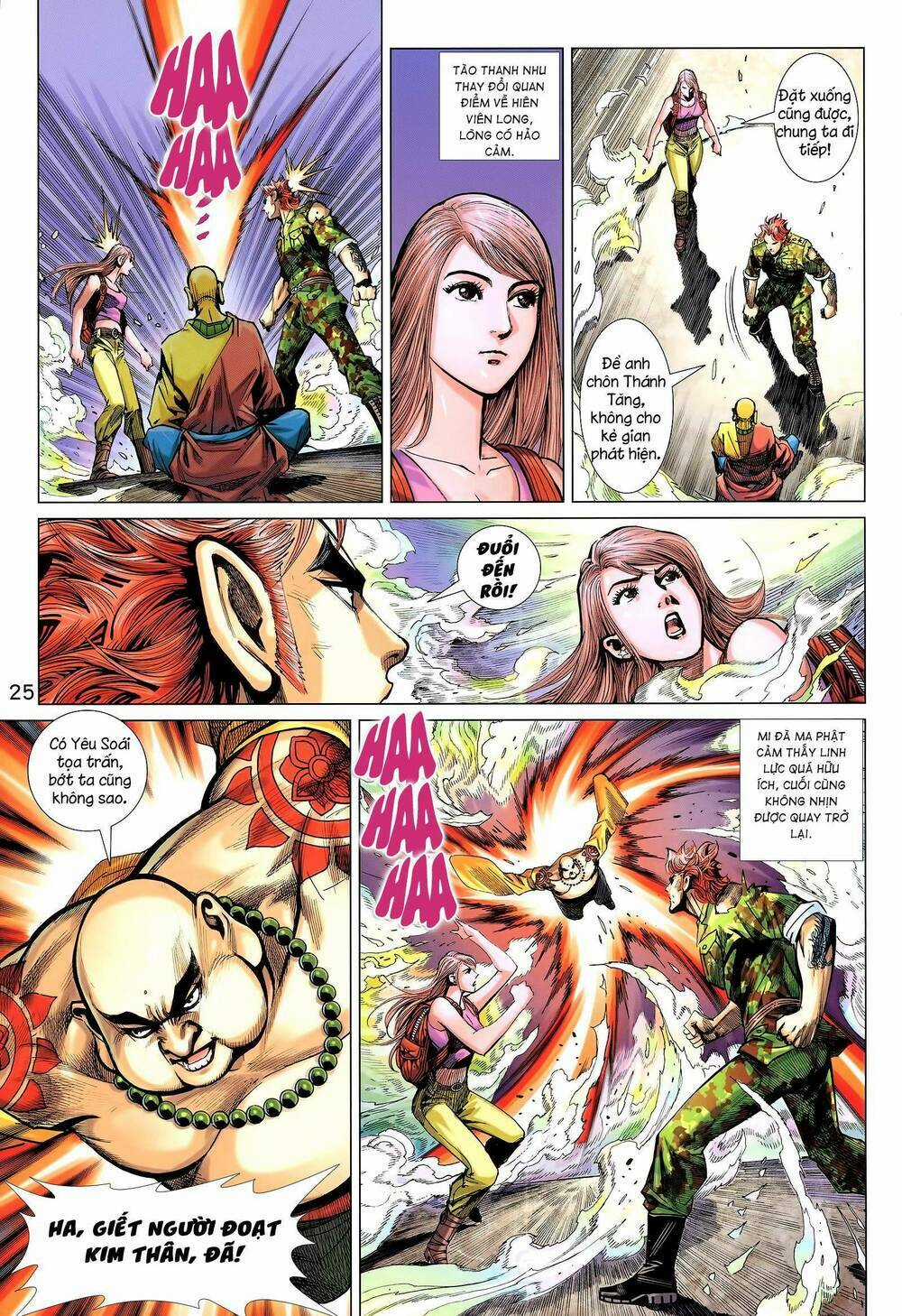 Long Hổ 5 Thế 3 Thế Cừu Chapter 18 trang 8