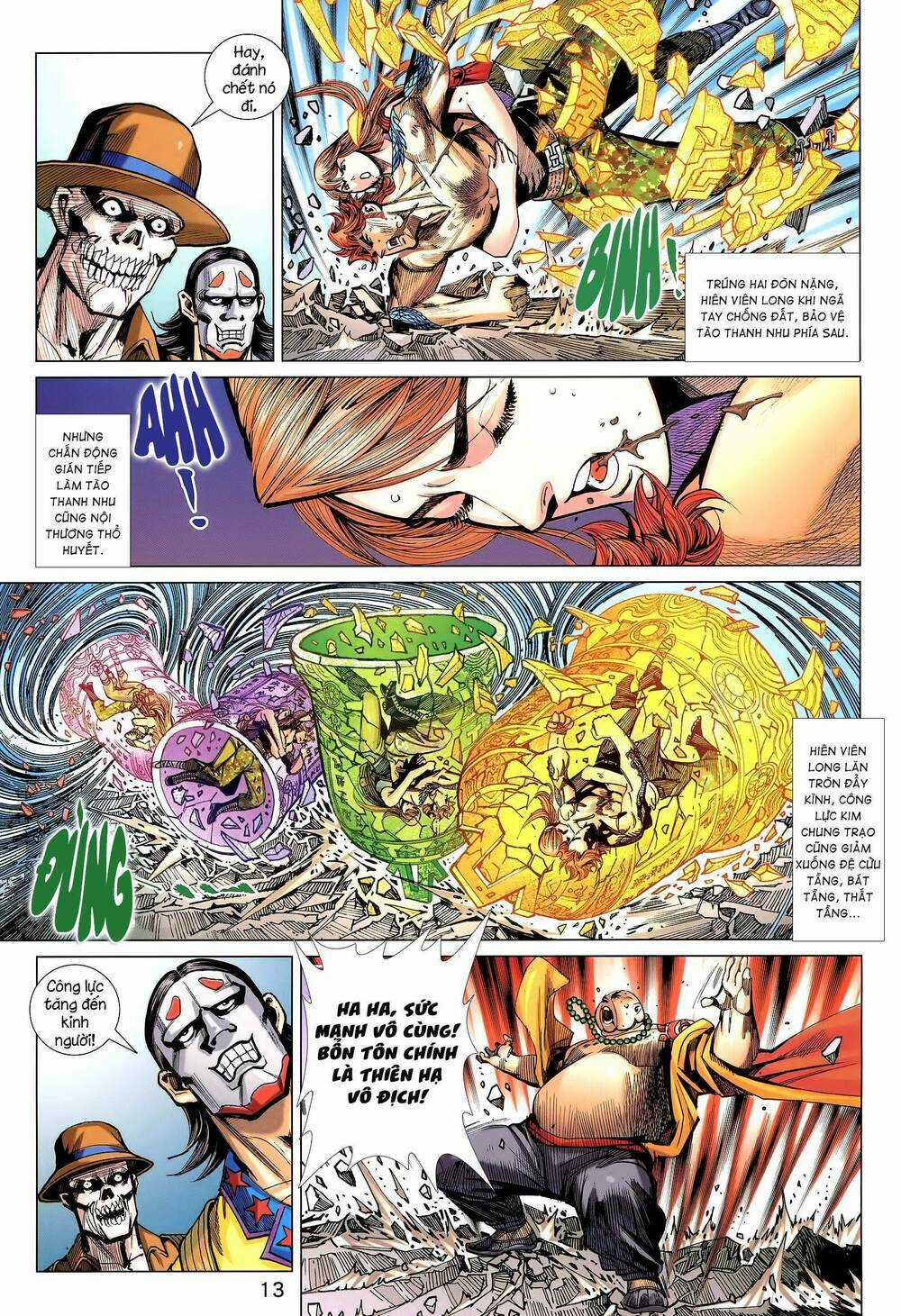 Long Hổ 5 Thế 3 Thế Cừu Chapter 19 trang 12