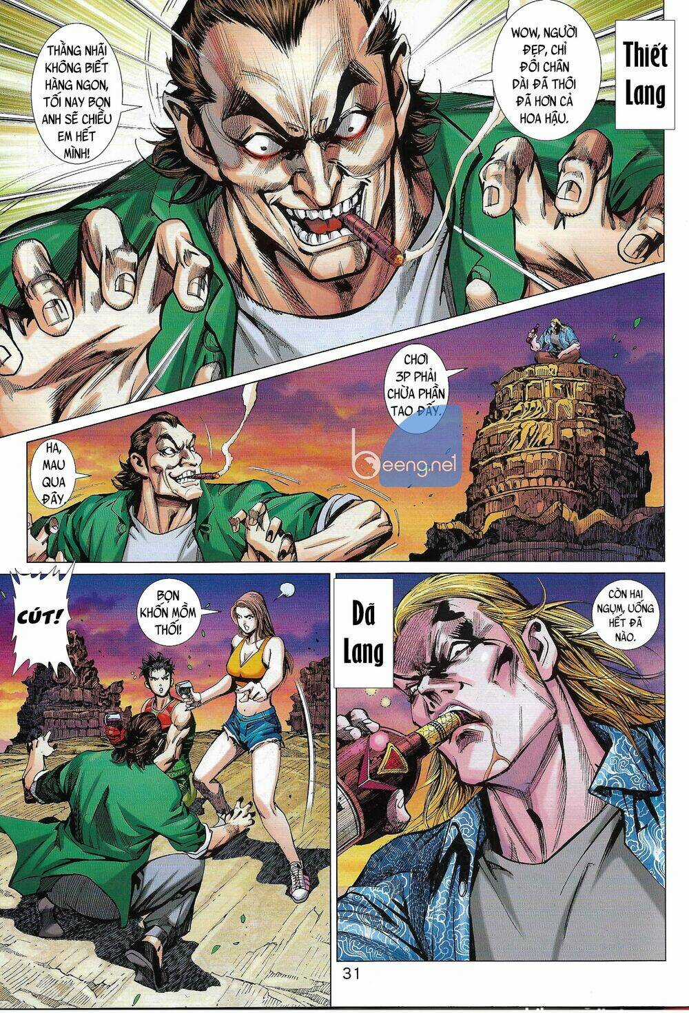 Long Hổ 5 Thế 3 Thế Cừu Chapter 2 trang 10