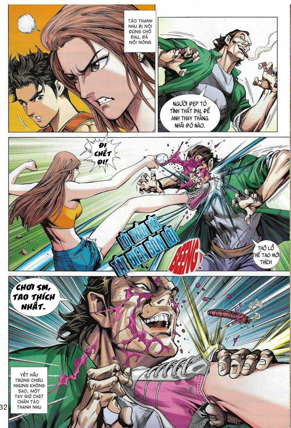 Long Hổ 5 Thế 3 Thế Cừu Chapter 2 trang 11