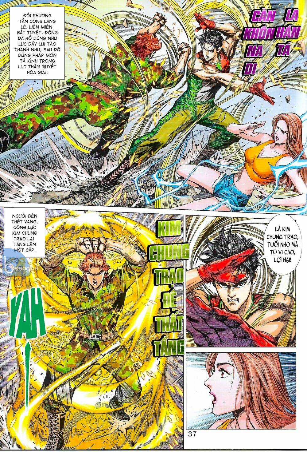 Long Hổ 5 Thế 3 Thế Cừu Chapter 2 trang 16