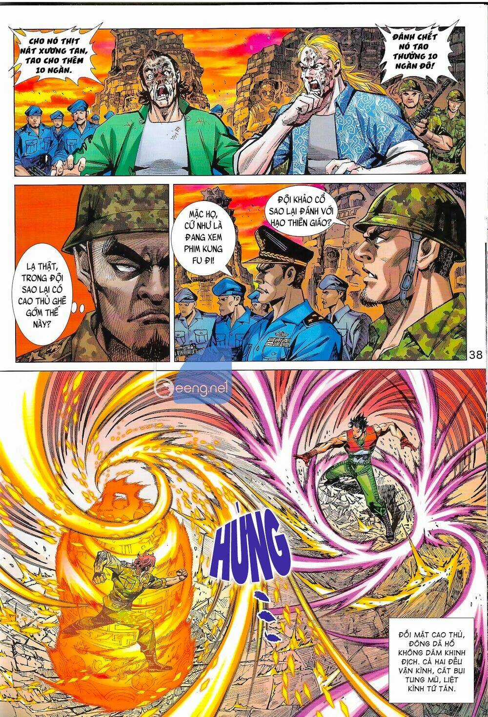 Long Hổ 5 Thế 3 Thế Cừu Chapter 2 trang 17