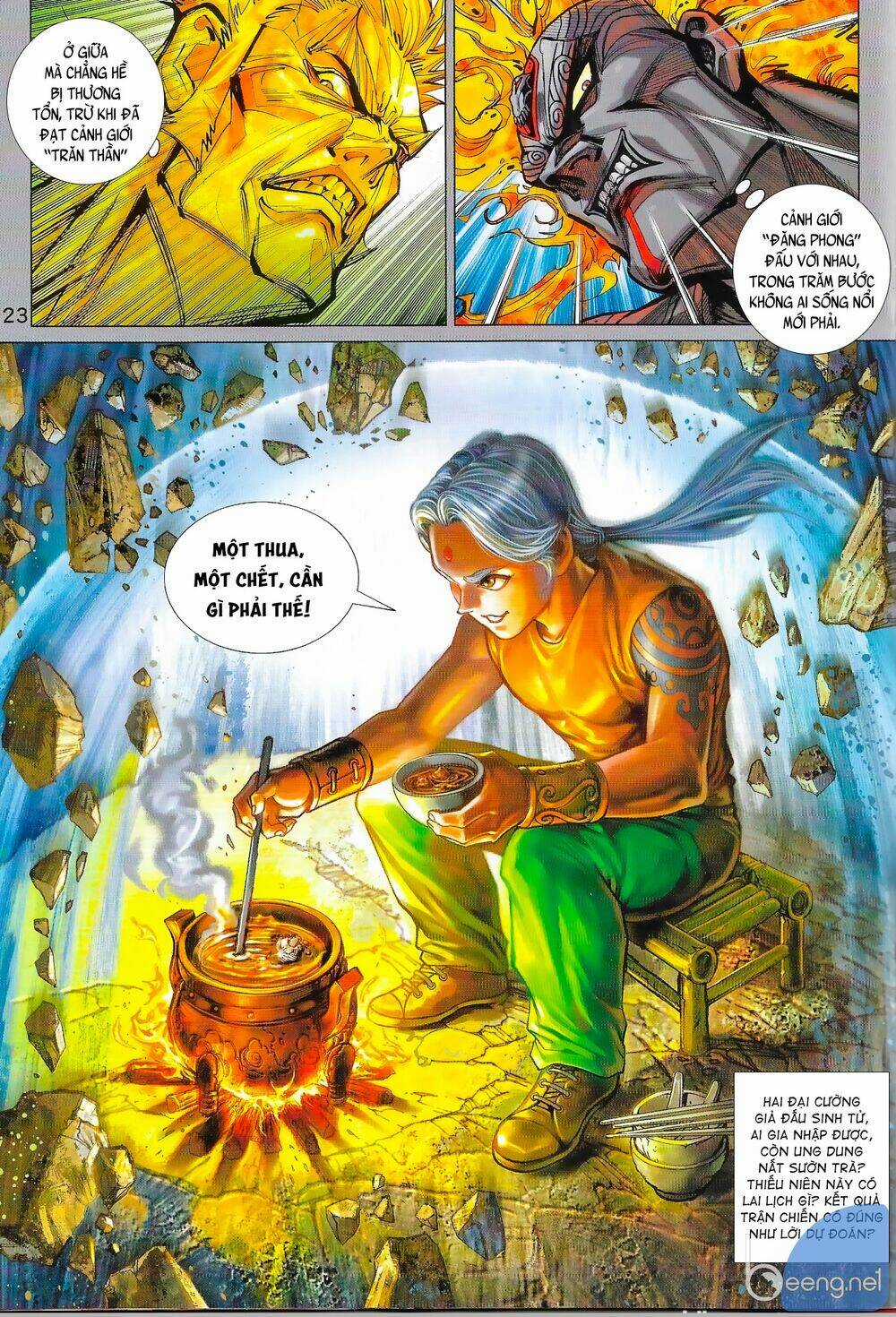 Long Hổ 5 Thế 3 Thế Cừu Chapter 2 trang 2