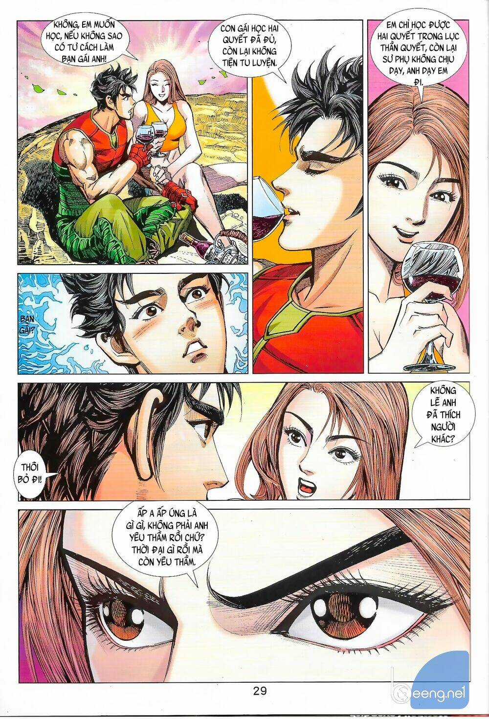 Long Hổ 5 Thế 3 Thế Cừu Chapter 2 trang 8