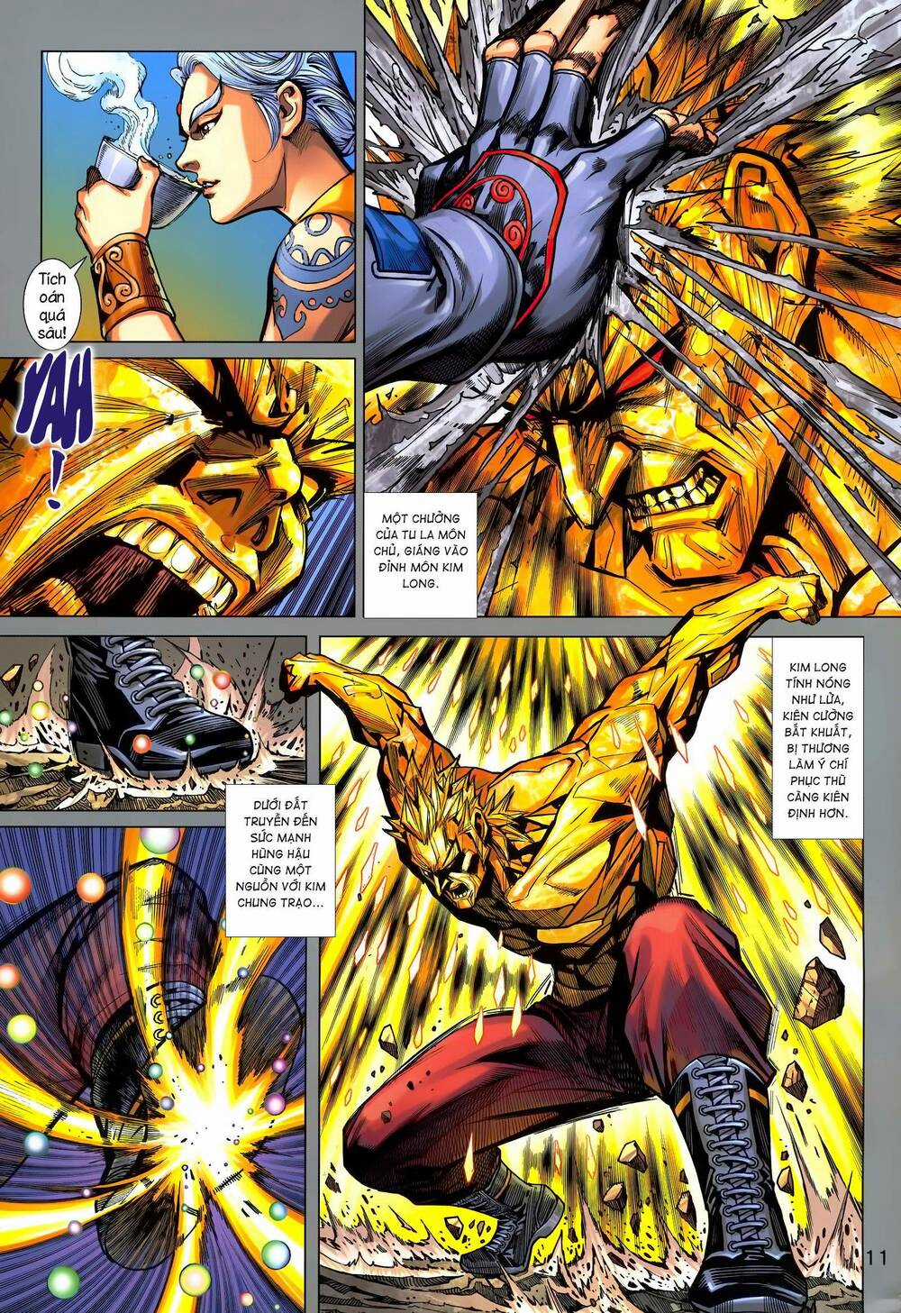 Long Hổ 5 Thế 3 Thế Cừu Chapter 3 trang 10