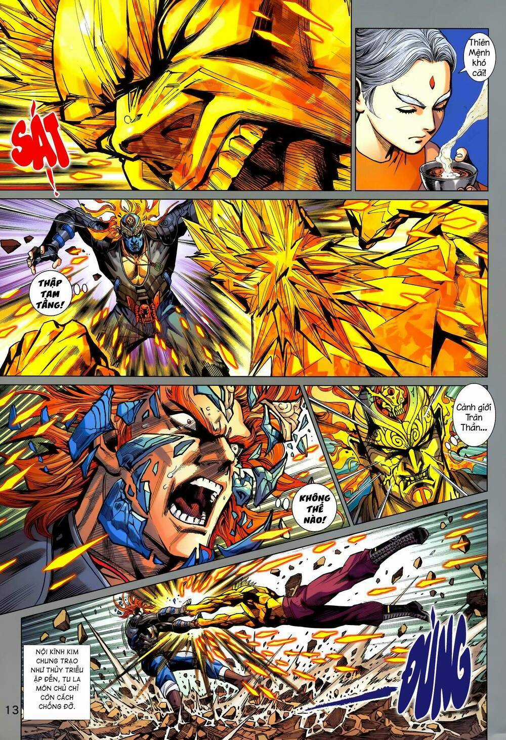 Long Hổ 5 Thế 3 Thế Cừu Chapter 3 trang 12