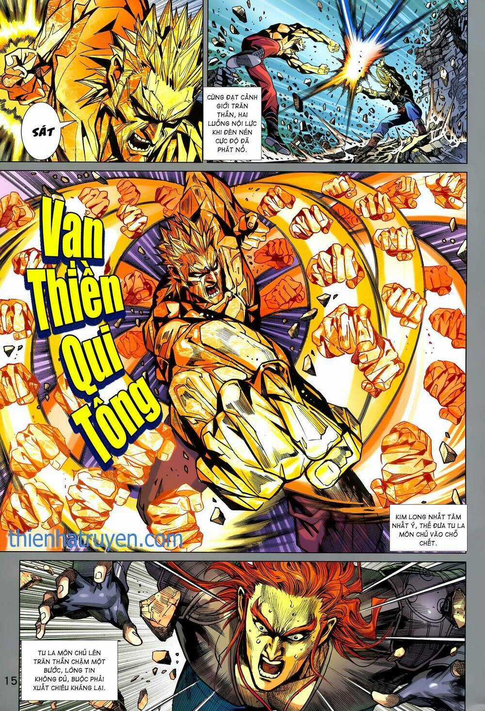 Long Hổ 5 Thế 3 Thế Cừu Chapter 3 trang 14