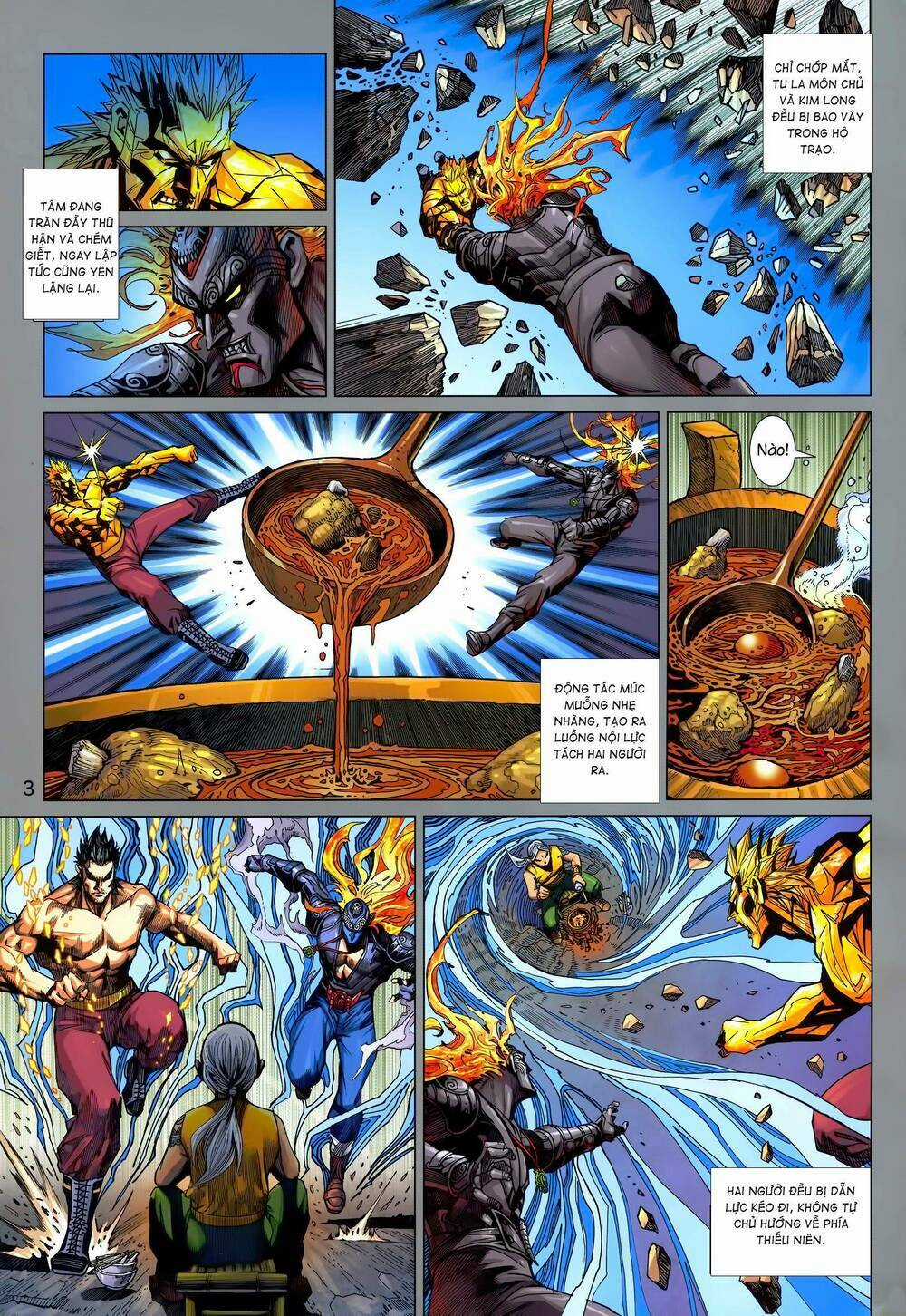 Long Hổ 5 Thế 3 Thế Cừu Chapter 3 trang 2