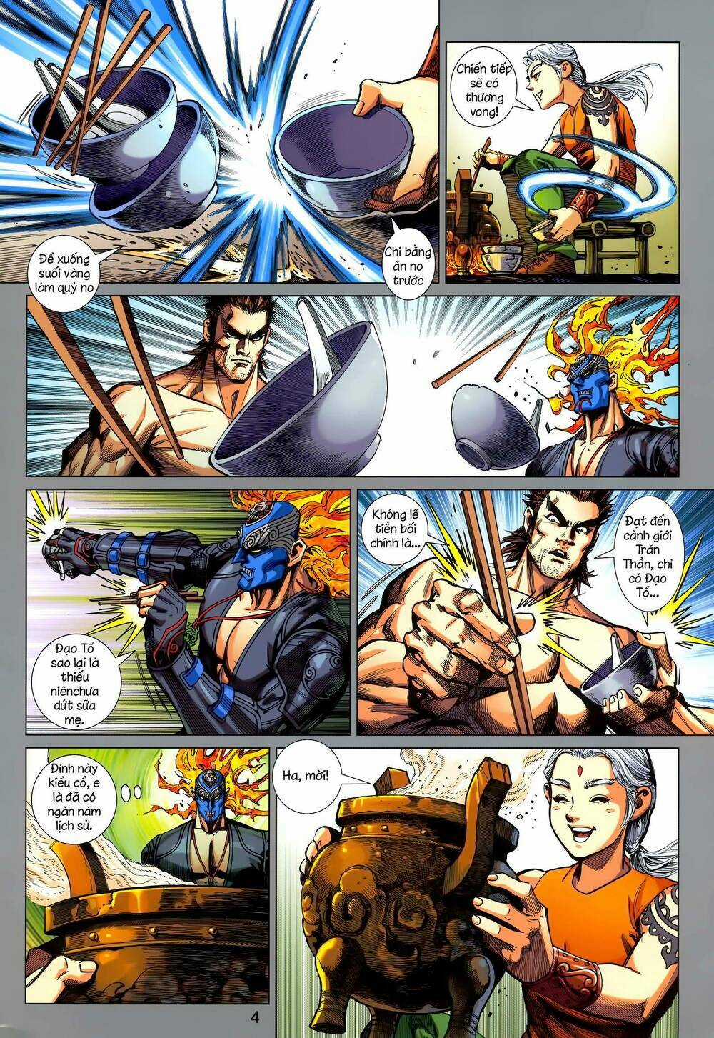 Long Hổ 5 Thế 3 Thế Cừu Chapter 3 trang 3