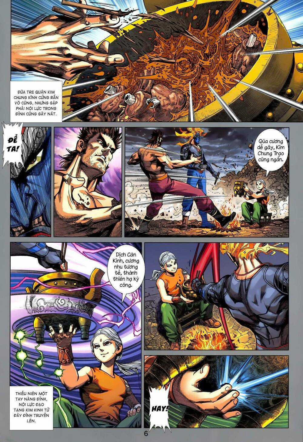 Long Hổ 5 Thế 3 Thế Cừu Chapter 3 trang 5