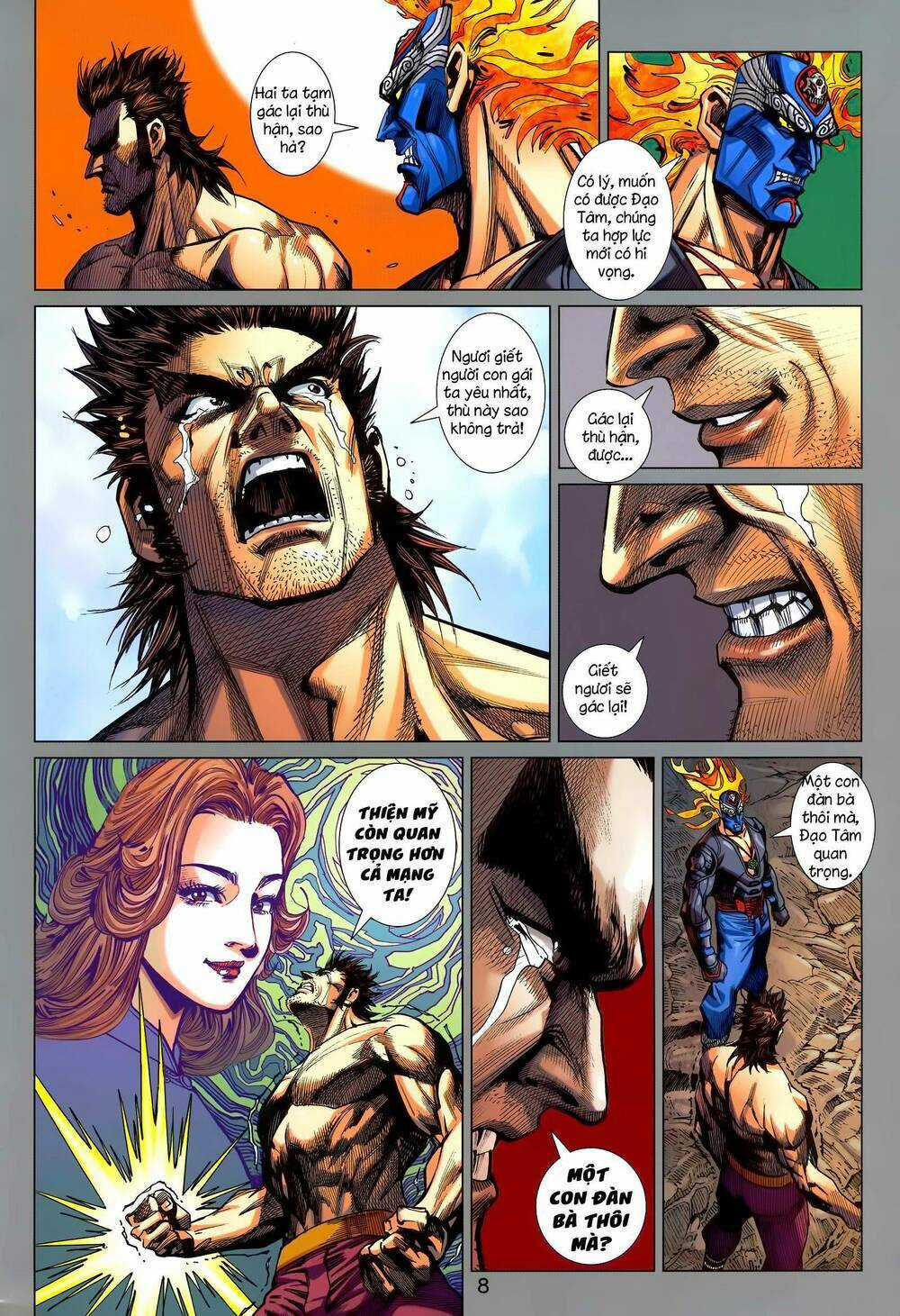 Long Hổ 5 Thế 3 Thế Cừu Chapter 3 trang 7