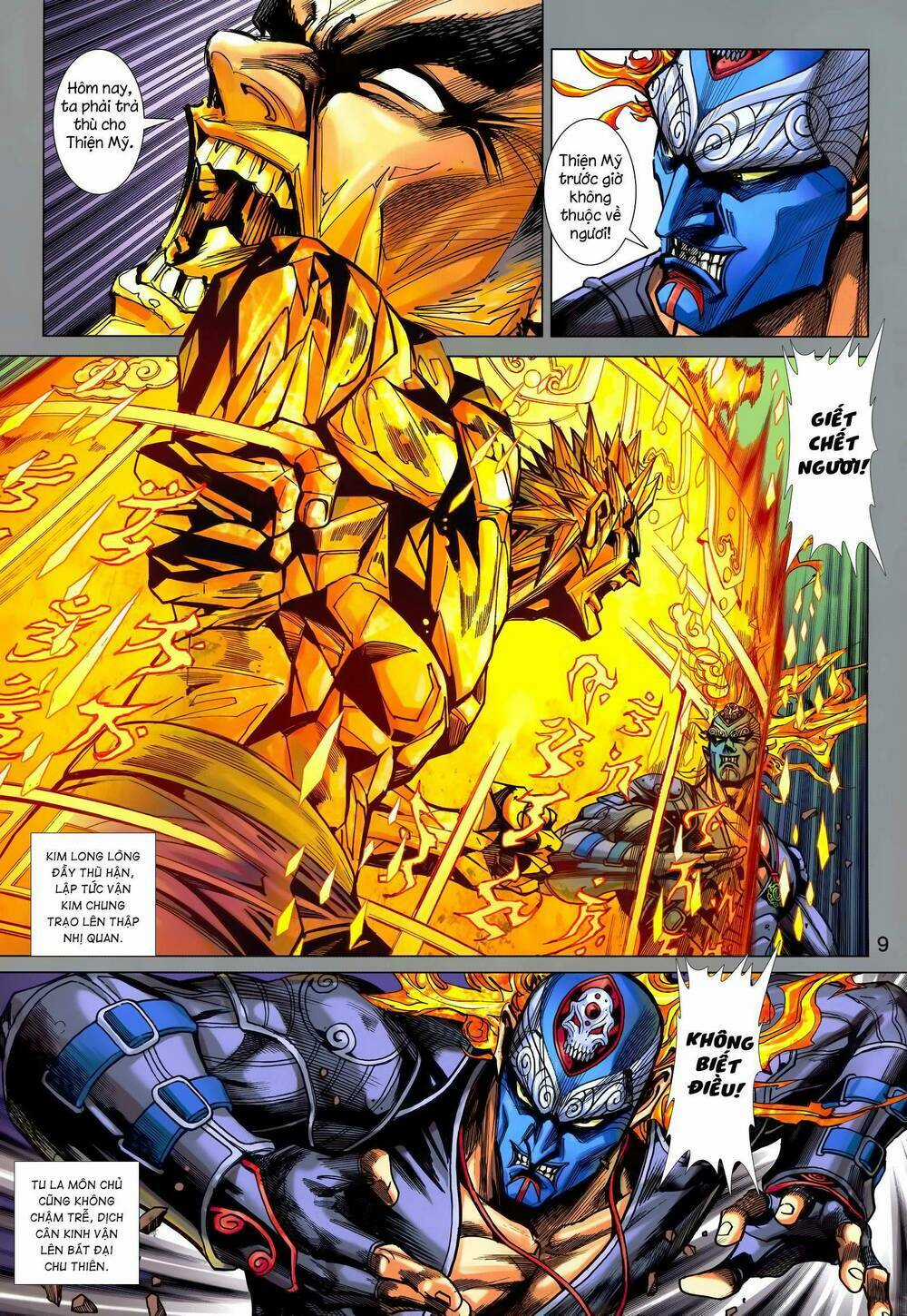 Long Hổ 5 Thế 3 Thế Cừu Chapter 3 trang 8