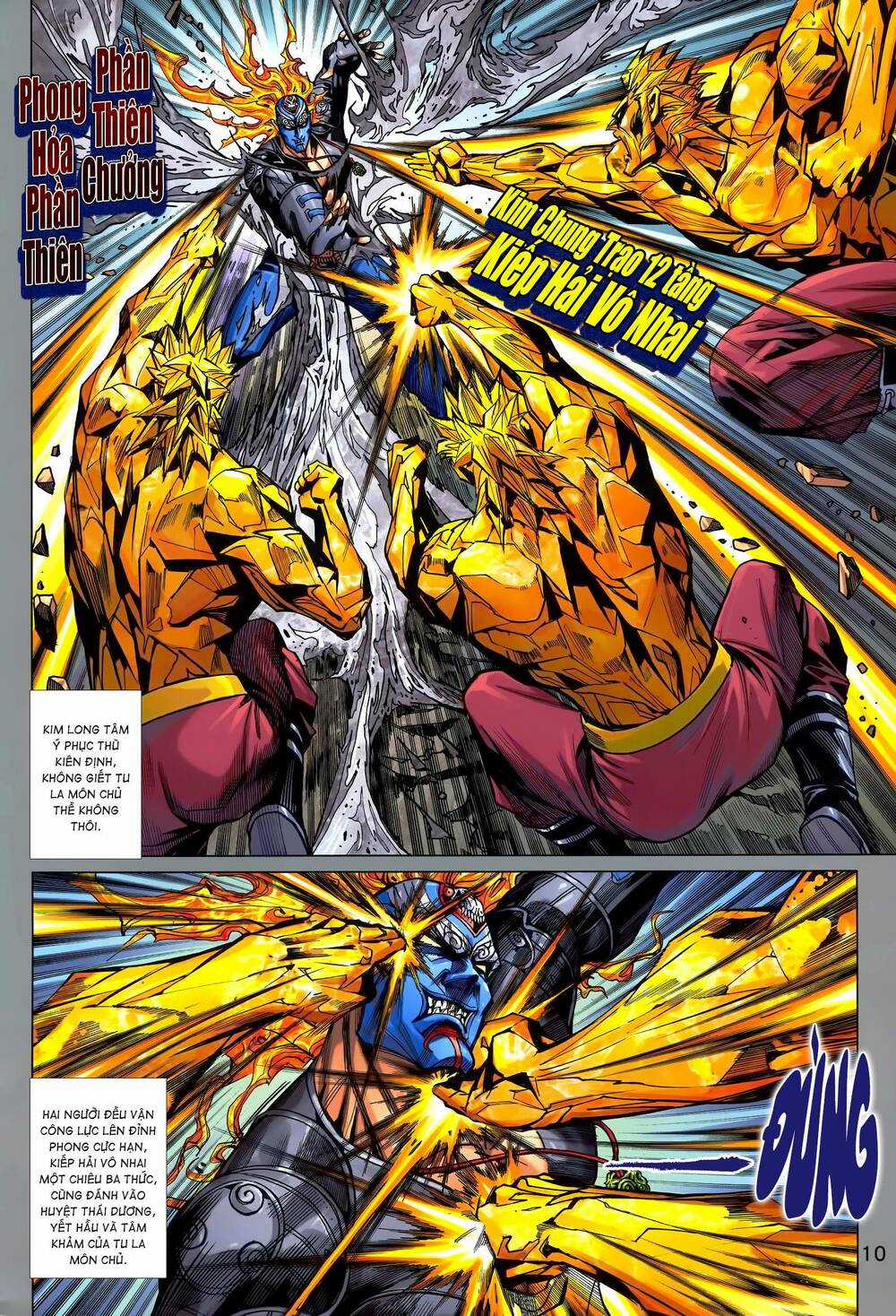 Long Hổ 5 Thế 3 Thế Cừu Chapter 3 trang 9