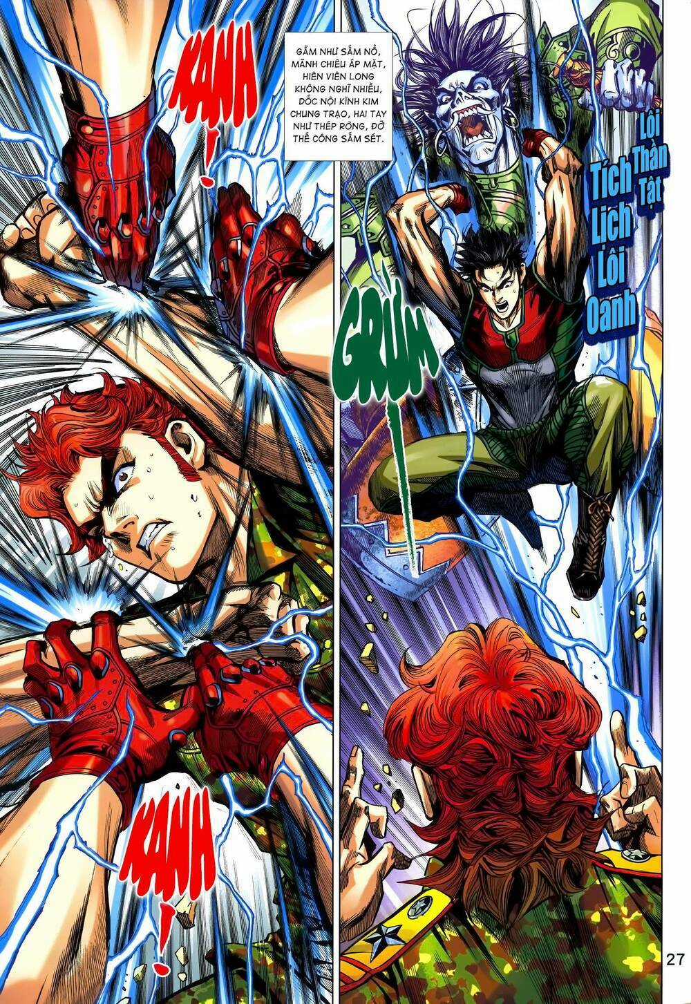 Long Hổ 5 Thế 3 Thế Cừu Chapter 4 trang 11