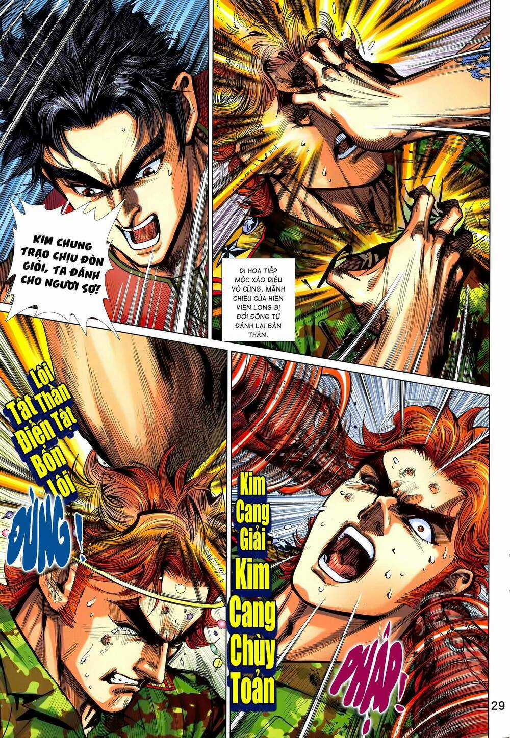 Long Hổ 5 Thế 3 Thế Cừu Chapter 4 trang 13