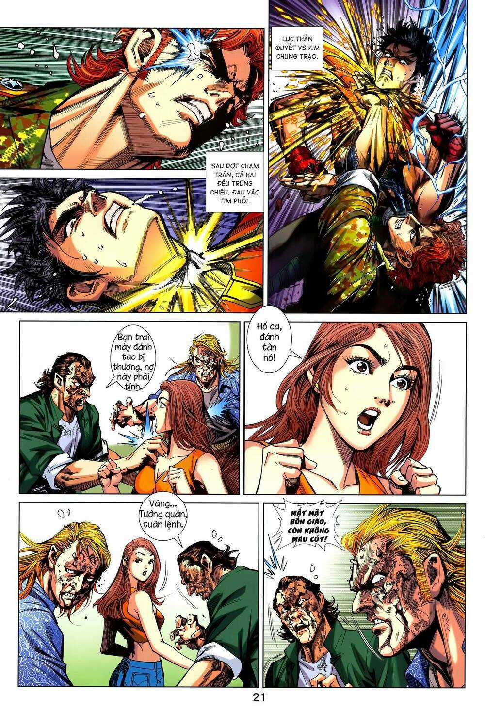 Long Hổ 5 Thế 3 Thế Cừu Chapter 4 trang 5