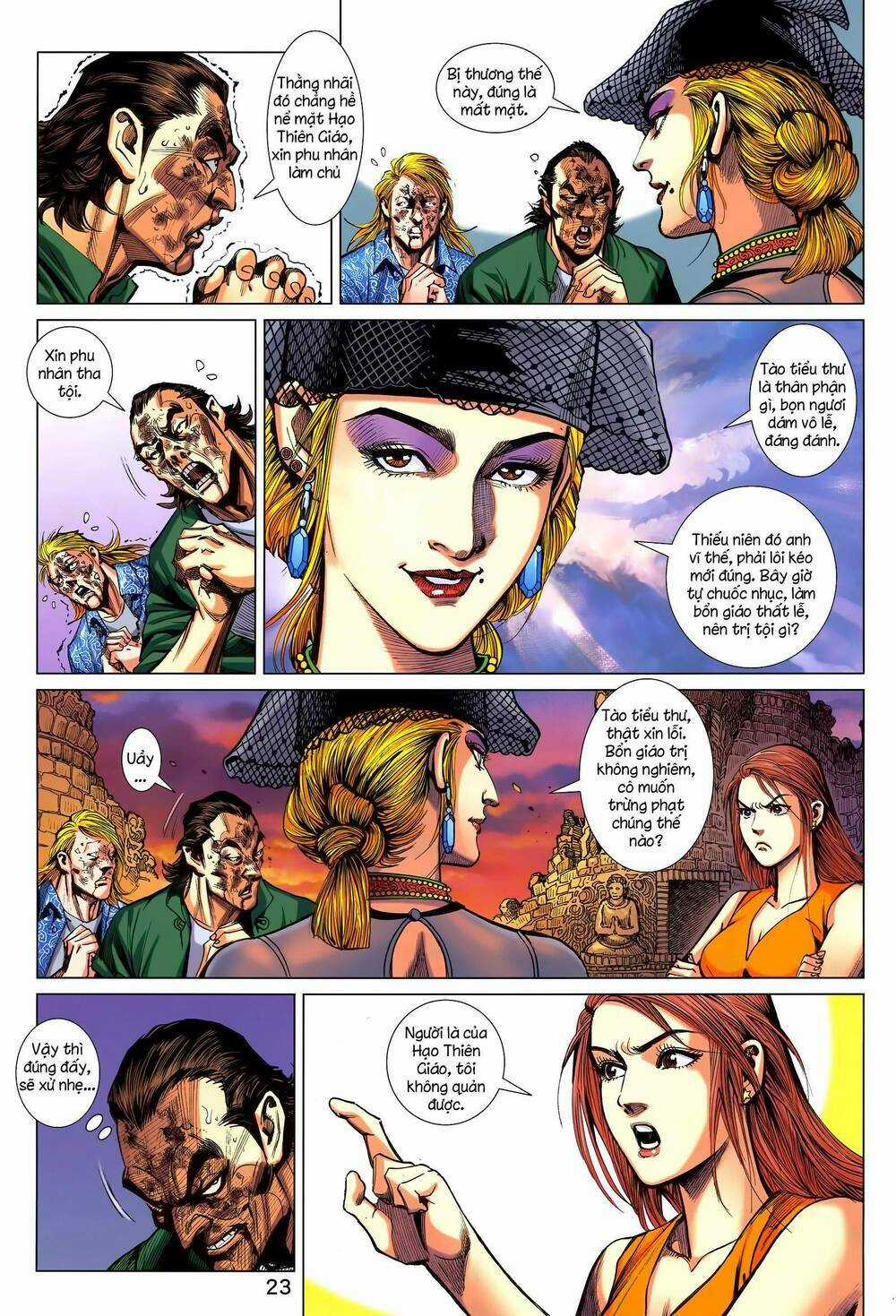 Long Hổ 5 Thế 3 Thế Cừu Chapter 4 trang 7