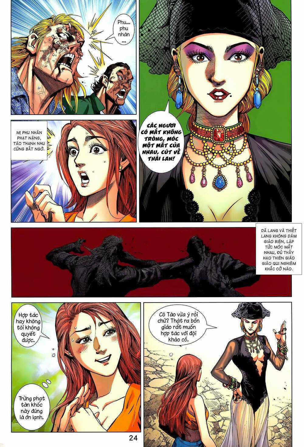 Long Hổ 5 Thế 3 Thế Cừu Chapter 4 trang 8