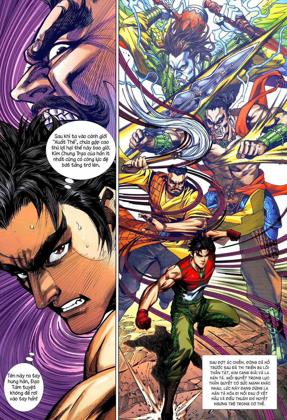 Long Hổ 5 Thế 3 Thế Cừu Chapter 4 trang 9