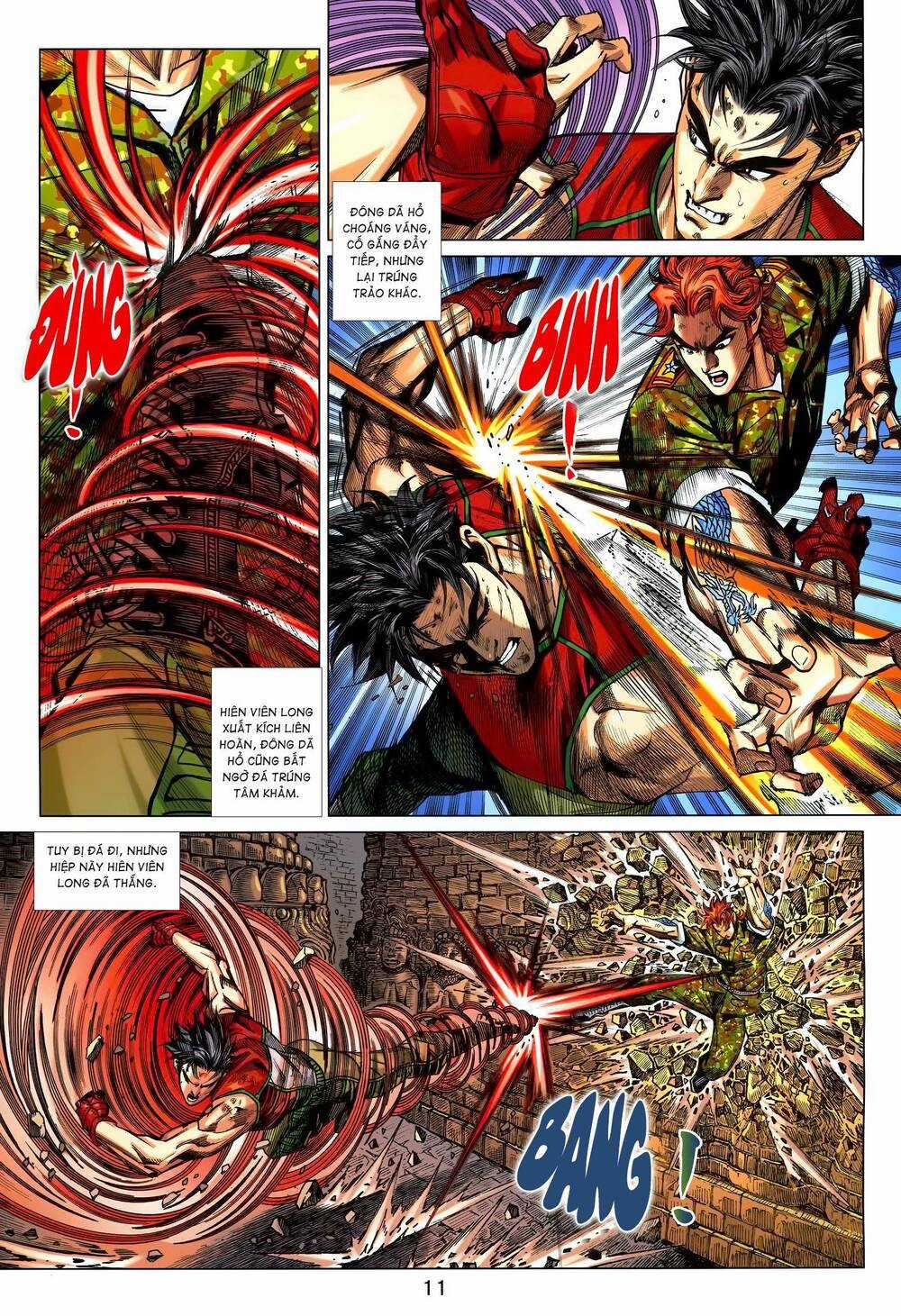 Long Hổ 5 Thế 3 Thế Cừu Chapter 5 trang 10