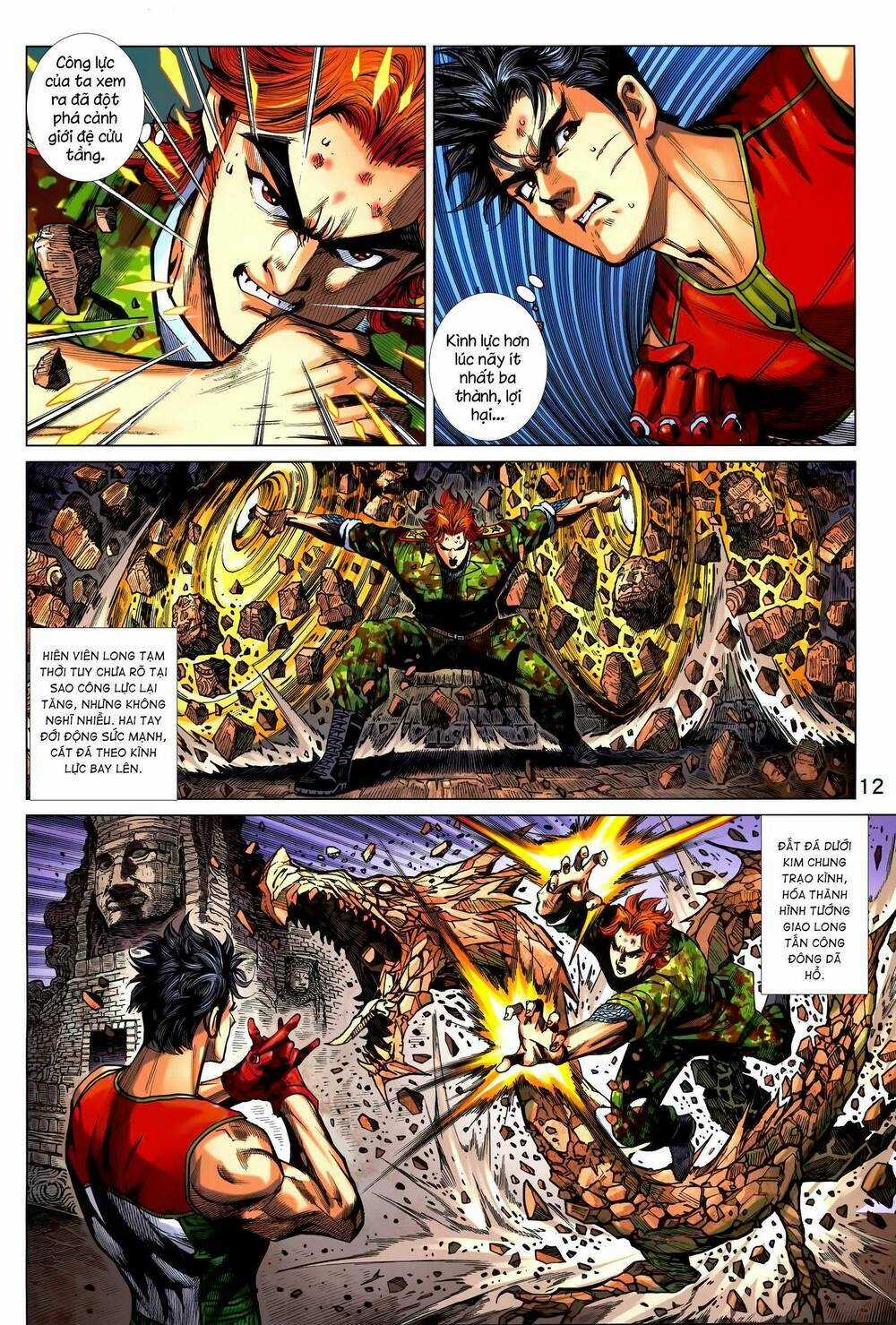 Long Hổ 5 Thế 3 Thế Cừu Chapter 5 trang 11