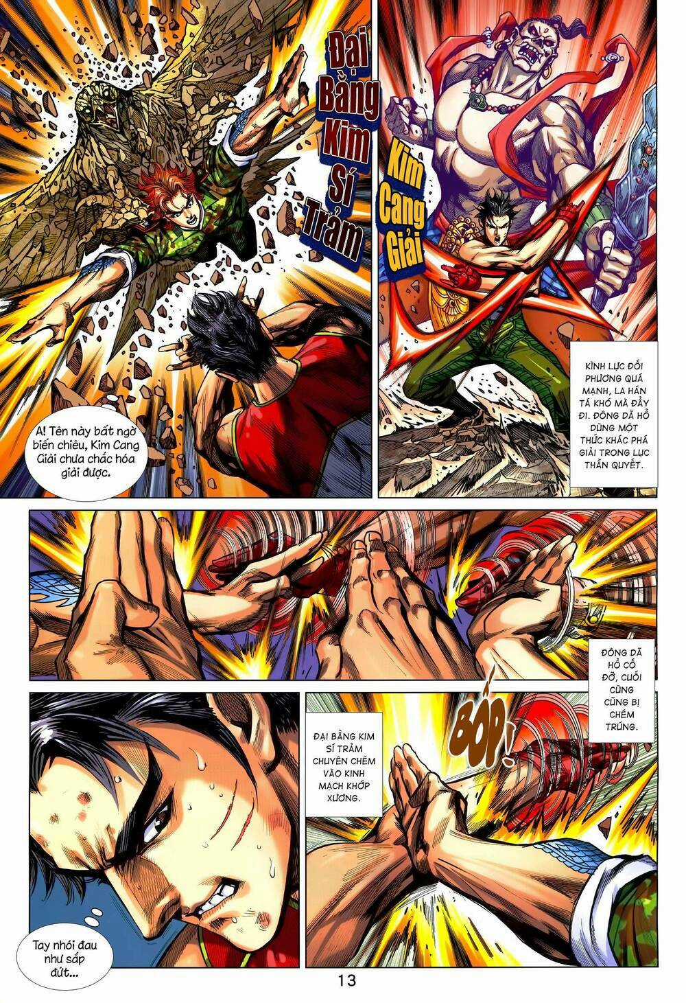 Long Hổ 5 Thế 3 Thế Cừu Chapter 5 trang 12