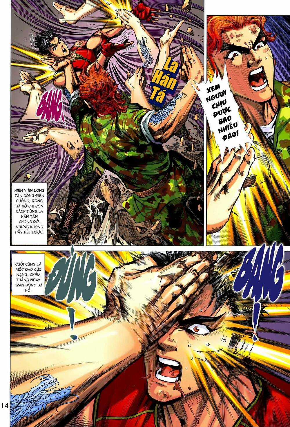 Long Hổ 5 Thế 3 Thế Cừu Chapter 5 trang 13